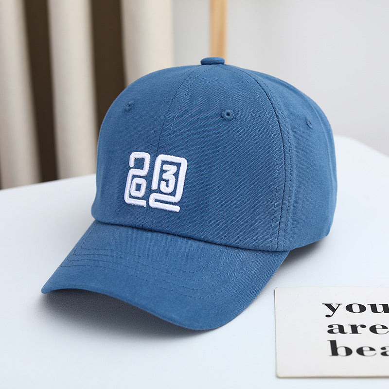 Wholesale Cotton Sunscreen Embroidery Kids Baseball Cap